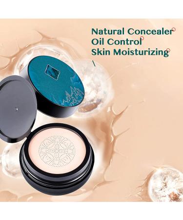 Erinde Mushroom Head CC Cream Foundation - Natural Finish, Full Coverage, Moisturizing BB Cream Makeup - Buy Online on GoSupps.com