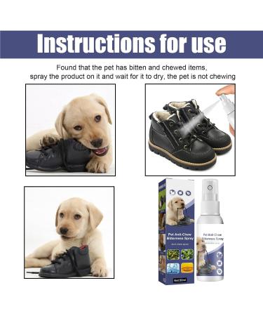 LDREAMAM Anti Kau Spray for Dogs & Cats | No Chew & Bitter Spray | Stop Chewing & Licking | 50ml - Protect Your Furniture - Buy Online on GoSupps.com