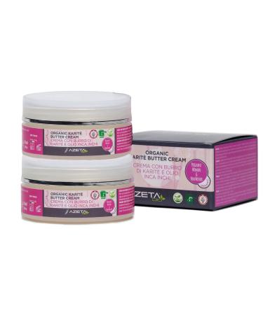 Organic Karit Butter Paste | Body Butter Cream | AZETABIO | BPA Free | Toxic FREE | Non GMO | (50 ml)