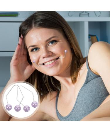minkissy Dimple Makers 1 Pair Dimple Trainer for Face Natural Dimples Devices Face Care Lift Exerciser for Women Girls Easy to Wear and Develop Purple - Buy Online on GoSupps.com