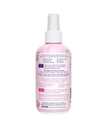 De La Cruz Rose Water Spray No Parabens or Artificial Colors Vegan Made in USA 8 FL. OZ. (6 Bottles) 1.33 Fl Oz (Pack of 6) - Buy Online on GoSupps.com
