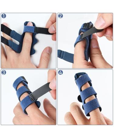 HOYDATE Trigger Finger Brace Support Adjustable Finger Splint for Arthritis & Broken Fingers | Pain Relief & Protection - Buy Online on GoSupps.com
