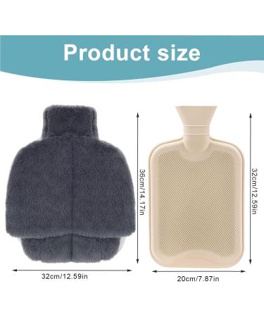 Buy 2L Foot Warmer Hot Water Bottle - 2 in 1 Electric-Free Foot Heat for Men & Women | Ideal Comfort & Warmth - Buy Online on GoSupps.com