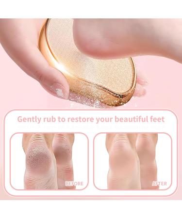 Nano Glass Foot File - Ultimate Foot Shaver for Hard Skin Dead Skin Remover for Feet Dry Skin Remover Feet Hard Skin Remover Foot Grater Hard Skin Remover Professional Pedicure Tool - Buy Online on GoSupps.com