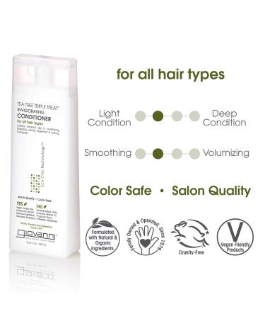 Buy Giovanni Cosmetics Tea Tree Triple Treat Conditioner - 314g | Best International Shipping - Buy Online on GoSupps.com
