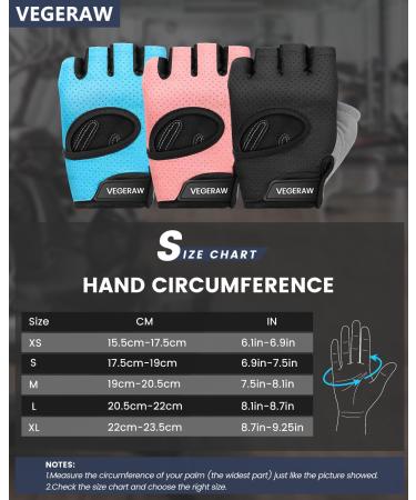 SKDK Vegeraw Fitness Gloves - Premium Training Gloves for Men & Women | Gym Bodybuilding Cycling Strength Training - Black M - Buy Online on GoSupps.com