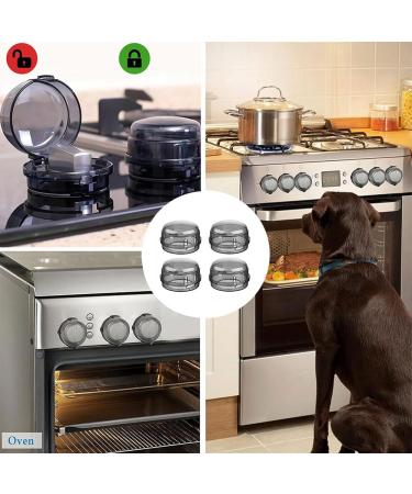 10 PCS Herd Knob Covers | Stove Switch Protection & Child Safety Buttons | Baby Proofing Gas Stoves - Buy Online on GoSupps.com
