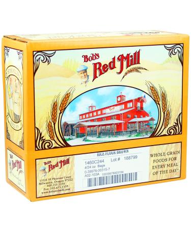 Bob's Red Mill Whole Grain Brown Rice Flour - 24 oz (680 g) - Gluten-Free Baking Essential - Buy Online on GoSupps.com