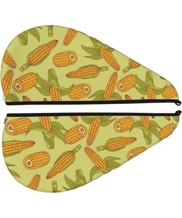 Super Absorbent Corn Microfiber Hair Towel Wrap for Women | Quick Dry Coral Velvet Cap for Long Curly & Thick Hair - Buy Online on GoSupps.com