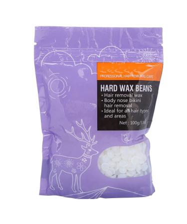 KOSDFOGE Wax Beans 100 g Hard Wax Beans Transparent Hair Removal Wax Beans Body Hair Removal Wax Beans