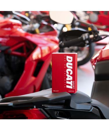 Ducati Sport by Ducati - Fragrance for Men - Amber Fougere Scent - Opens with Lavender Bergamot and Rosemary - Blended with Violet Leaf and Sandalwood - Perfect for Active Types - 3.4 oz - Buy Online on GoSupps.com