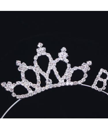 Frcolor Tiara - Strasser Crystal Hair Crown for Little Princess - Birthday Crown with 'Happy Birthday' Font - Buy Online on GoSupps.com