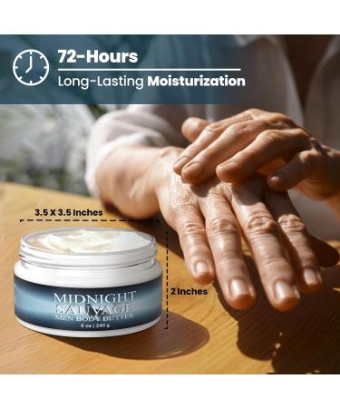 MOBETTER FRAGRANCE OILS Midnight Savage Body Butter and Body Oil Set Long Lasting Heals Repairs & Protects 24 Hour Moisturization Nourishing & Moisturizing - Buy Online on GoSupps.com