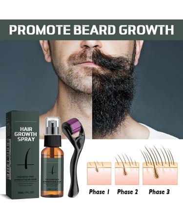 Huile Barbe 30ml Kit Spray Hydratant Soin Homme Qualit Sup rieure Bio Pour Barbe Soign e et Peaux Sensibles - Buy Online on GoSupps.com