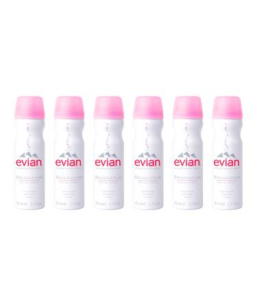 Evian Facial Spray, 1.7 oz. Travel 6-Pack