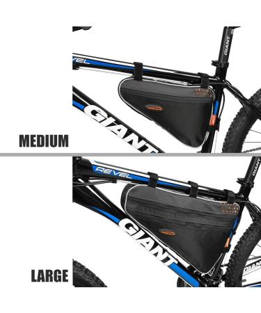 Ibera Medium Triangle Frame Bag for Bicycle | Durable and Waterproof - Buy Online on GoSupps.com