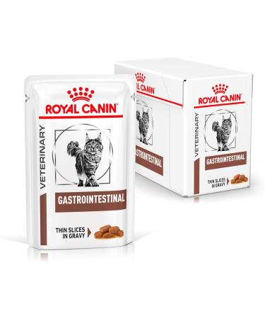ROYAL CANIN Gastro Intestinal Cat 12 x 85g pouches - Buy Online on GoSupps.com