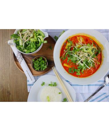 REISHUNGER Red Thai Curry Paste 500g - Authentic Vegan Gluten-Free & Additive-Free Thai Recipe for International Shipping - Buy Online on GoSupps.com