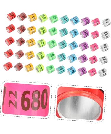 Balacoo 300 Pcs Homing Pigeon Identification Ring Tools Private Pigeons Marker Bird Distinguish Tool Birds 1.1x0.8cm x3pcs Colorfulx3pcs - Buy Online on GoSupps.com