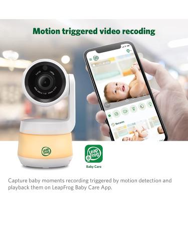 LeapFrog LF930HD 1080p Smart WiFi Baby Monitor with 360 Pan, Tilt & 8X Zoom | 7 HD Display, Night Light, Night Vision, Two-Way Intercom & Smart Sensors - Buy Online on GoSupps.com