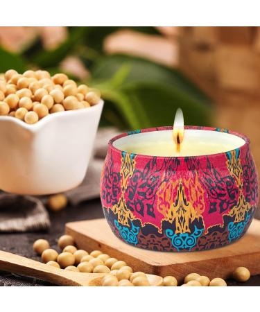 Buy Ttrwin 4er Fragrance Candle Gift Set - Lemon Lavender Cowardly Rose | Natural Soy Wax | 100% Eco-Friendly | 30 Hours Burn Time | Perfect Gifts for Mother Grandmother Woman Friend | International Shipping - Buy Online on GoSupps.com