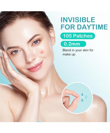 Pimple Patches 210PCS | Hydrocolloid Spot Patches with Tea Tree Oil, Salicylic Acid and Niacinamide - Buy Online on GoSupps.com