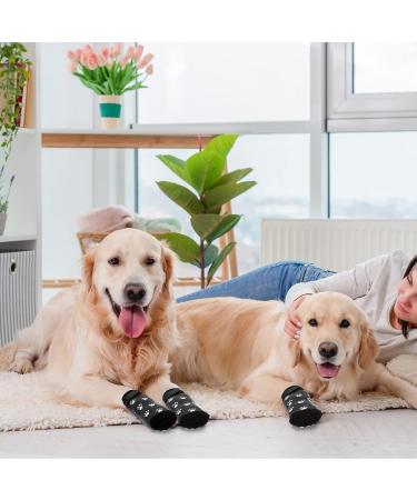 Xinzistar Dog Socks 2 Pairs | Anti-Slip Paw Protectors for Dogs | Adjustable Straps & Grips | Indoor Outdoor Wear | Small Medium Large Dogs - Buy Online on GoSupps.com