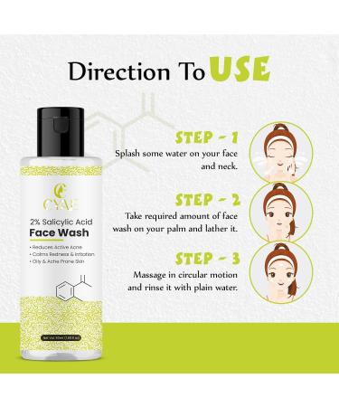 2% Salicylic Acid Face Wash for Oily and Acne-Prone Skin 50ml (1) - Buy Online on GoSupps.com