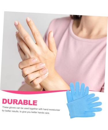 Healeved 1 Pair Night Moisturizing Gloves Moisturizing Hand Covers Dry Hands Lotion Care Hand Gloves Moisturizing Gloves for Dry Hand Exfoliating Gloves Salon Accessories Nursing Cover Spa 19.5x12.2x0.4cm - Buy Online on GoSupps.com