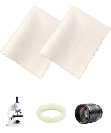 Natural Chamois Microfiber Cleaning Cloths for Eyeglasses & Screens - 6 Pack (6x8 inch) - Premium Lens Care - Buy Online on GoSupps.com