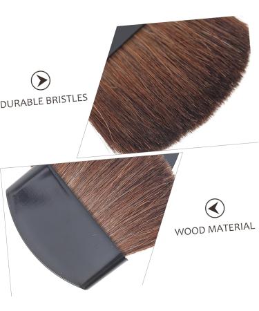 KALLORY 8pcs Painting Brush Drawing Art Supplies Stain Sponge Brush Eyeshadow Sponge Applicator Wood Black 4X3cm - Buy Online on GoSupps.com