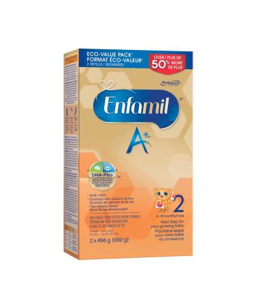 Enfamil A+ 2 Infant Formula Powder Refill 992g