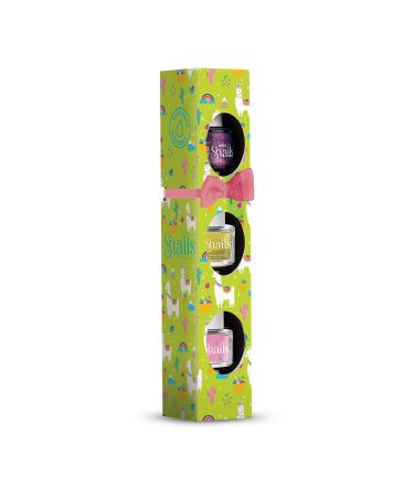 Snails 513677 children's nail polish gift set Mini Llama 3x7ml water-based washable harmless vegan