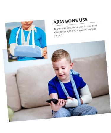 Buy Children's Arm Sling for Shoulder Injury - Comfortable Arm Immobilizer & Support Sky Blue 50x27CM - Buy Online on GoSupps.com