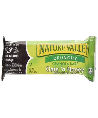 Bulk buy Multipack Nature Valley Oats 'n Honey Crunch Granola Bars - 49-pack 1.49 oz 2-bar pouches.