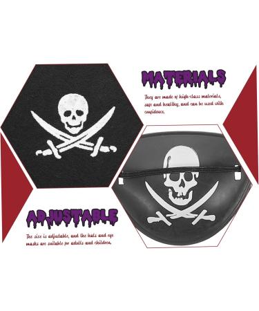 Healeved 18 Sets Pirate Hair Blindfold Pirate Costume Kit Prom Halloween Pirate Hats Pirate Captain Eye Patches Pirate Party Hat Pirate Outfit Pirate Party Costume Prop Plastic - Buy Online on GoSupps.com