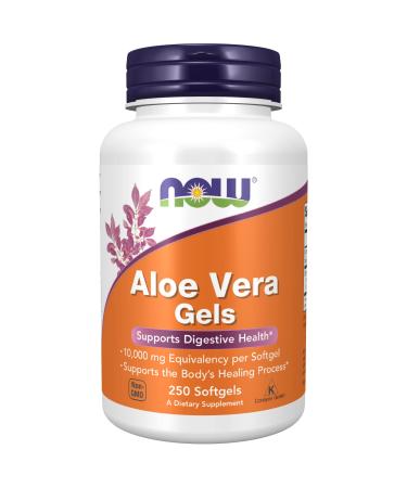 Now Foods Aloe Vera Gels 250 Softgels