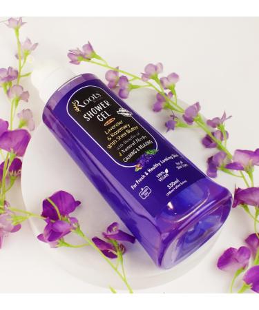 Lavender Body Wash Gel Based Shower Gel With Natural Ingredients No Paraben No Silicons For All Skin Types Ideal For Everyone 550 Ml