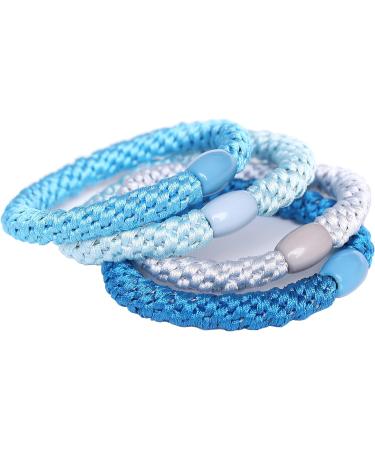 GYGYL 8Pcs Mixed Color Hair Ties for Women & Girls - No Damage, No Crease Ponytail Holders (Style 10) - Buy Online on GoSupps.com