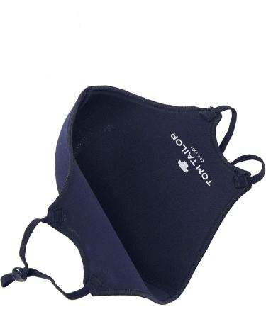 TOM TAILOR Men's Reusable Fabric Mask - Sky Captain Blue | 10668 | International Shipping Available - Buy Online on GoSupps.com