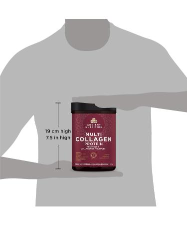 Ancient Nutrition Multi Collagen Protein Powder - Pure Formulated by Dr. Josh Axe 3 Types of Food Sourced Collagen Peptides Made without Gluten & Dairy 455 grams - Buy Online on GoSupps.com
