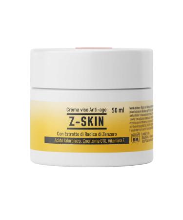 ALOHALABS Z-Skin Anti-Wrinkle Face Cream Anti-ageing with Hyaluronic Acid Ginger and Q10 Lifting Deep Hydration and Repolped Skin | 50 ml