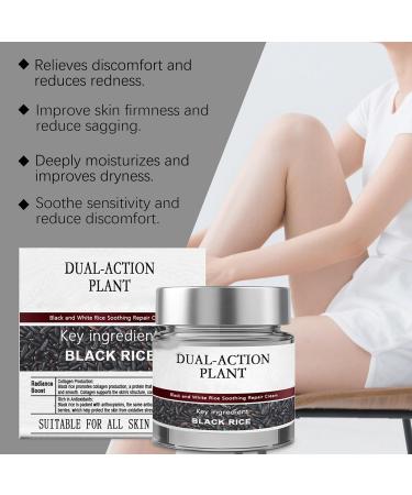  ZLHHRZJX Black Rice Face Cream with Rice Bran Essence - Rice Bran Face Cream with Firming Moisturizer Multifunctional Anti-Aging Day Cream Skin Care Cream - Buy Online on GoSupps.com