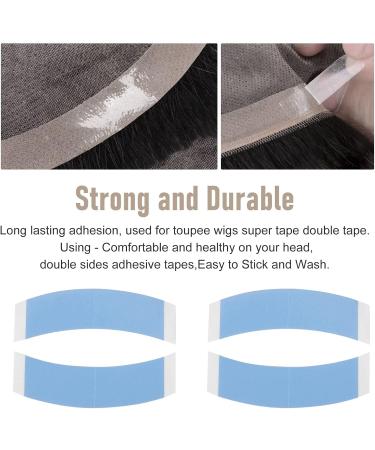 Ecverbyh 108Pc/Lot Strong Wig Double Tape Strips Fixed Hair System Adhesive Extension Lace Wig Waterproof Sweat Wig Film Adhesive - Buy Online on GoSupps.com