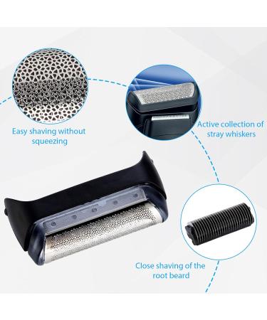 High-Quality 190S-1 Shaving Head for Braun - Replacement Head for Series 190 180 170 and 1 10B/20B Razors | International Shipping Available - Buy Online on GoSupps.com