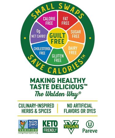 Walden Farms Raspberry Vinaigrette Dressing 12 oz 6-Pack | Sugar Free & Kosher | Perfect for Salads, Pizza & More - Buy Online on GoSupps.com