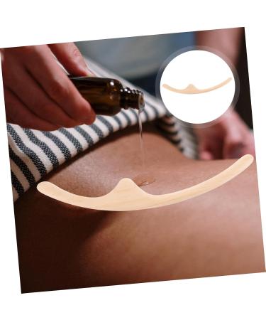 Buy Hapinary Wooden Massage Roller & Gua Sha Tool - Natural Body Pressure Point Device for Women - Buy Online on GoSupps.com