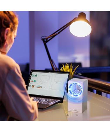 Virtcooy Indoor Fly Trap Electric Fly Catcher | Electric Fly Catcher Zapper Fly Light Silent Fly Control Fly Trap - Buy Online on GoSupps.com