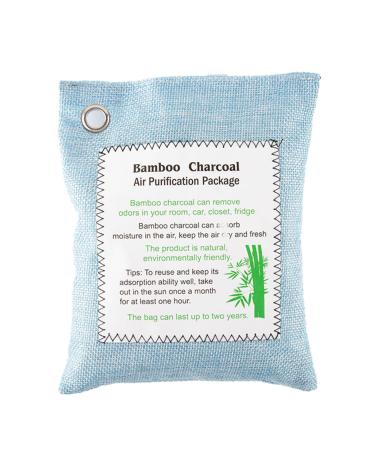 Bamboo coal bag air purification odor remover for household bedroom car moisture -resistant bamboo coal deodorant blue