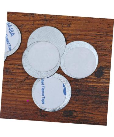 Beavorty 100pcs Circle Stickers Magnet Palette Metal Sticke Eyeshadow Case Pad Eye Shadow Tool Round 1 count (Pack of 1) As Shown - Buy Online on GoSupps.com